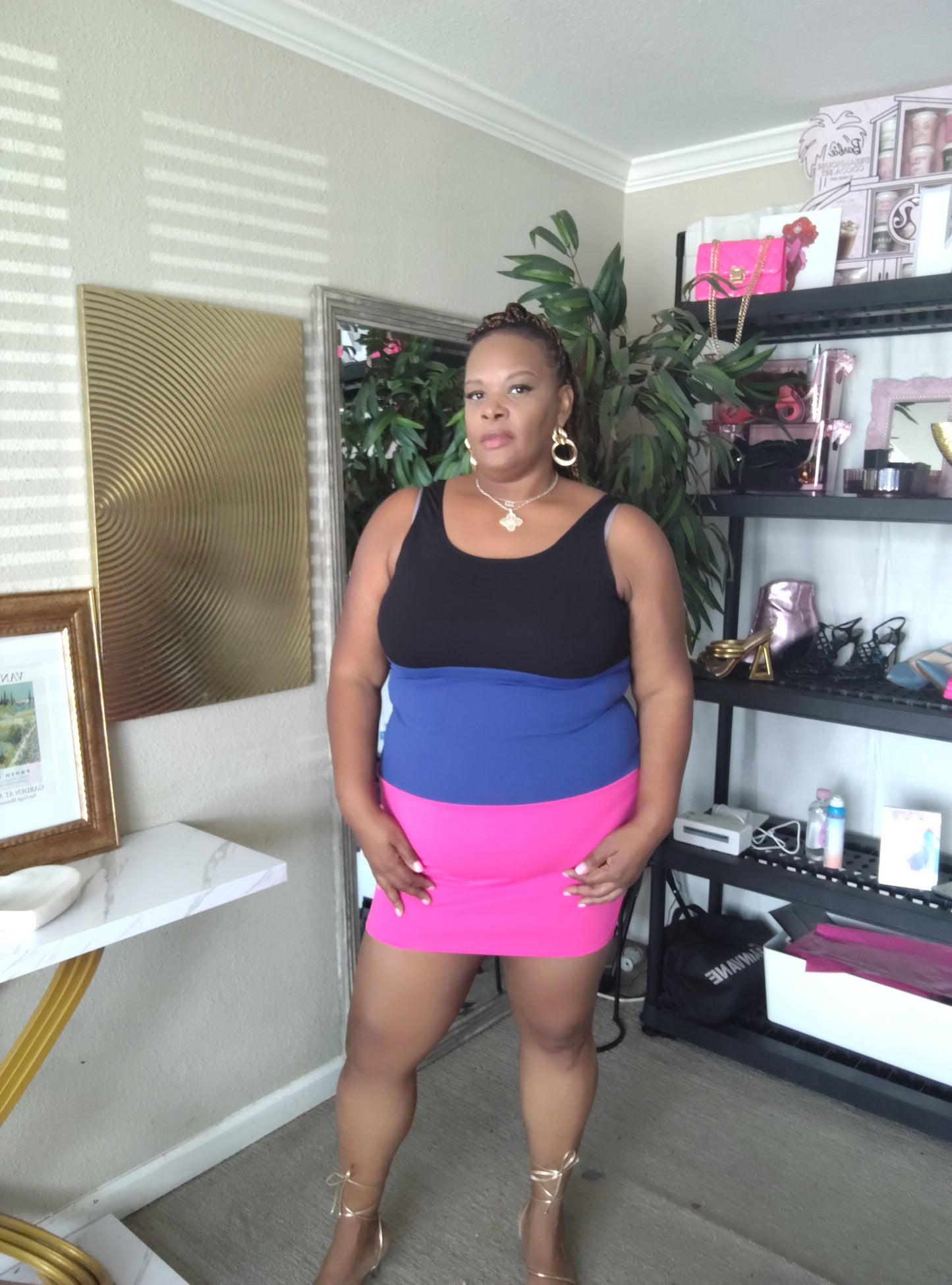 The Main Character Stripe Midi